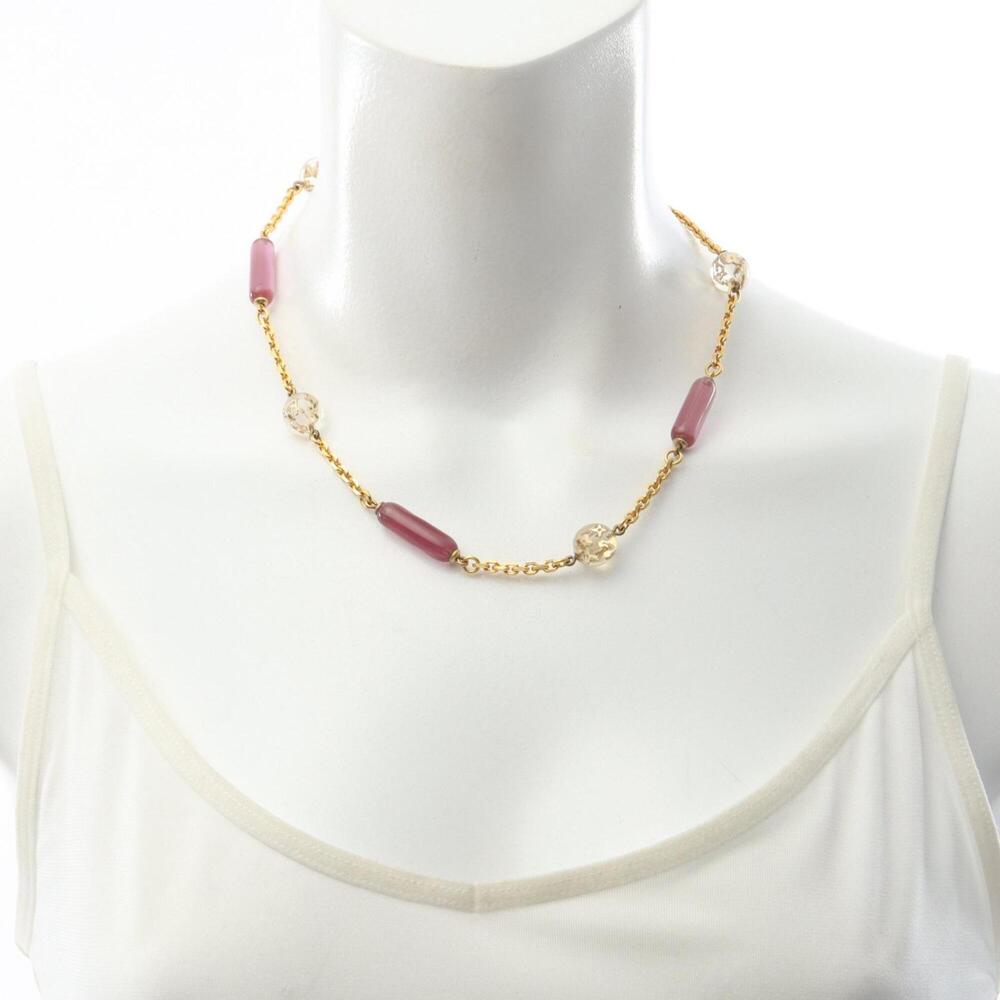 LOUIS VUITTON Pink Necklace - Picture 4 of 5